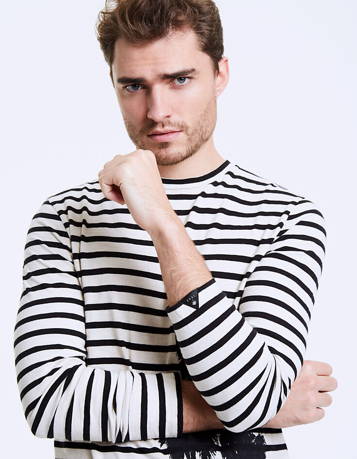 Marinière à visuels palmiers Homme-6