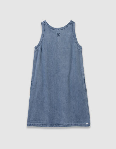 Blauwe jeansovergooier meisjes - IKKS