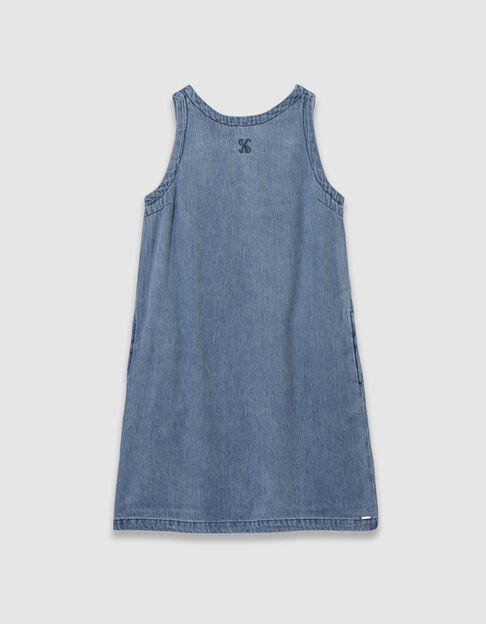 Blauwe jeansovergooier meisjes - IKKS