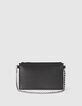Cartera 111 de piel de cordero negro chrome free para mujer-2