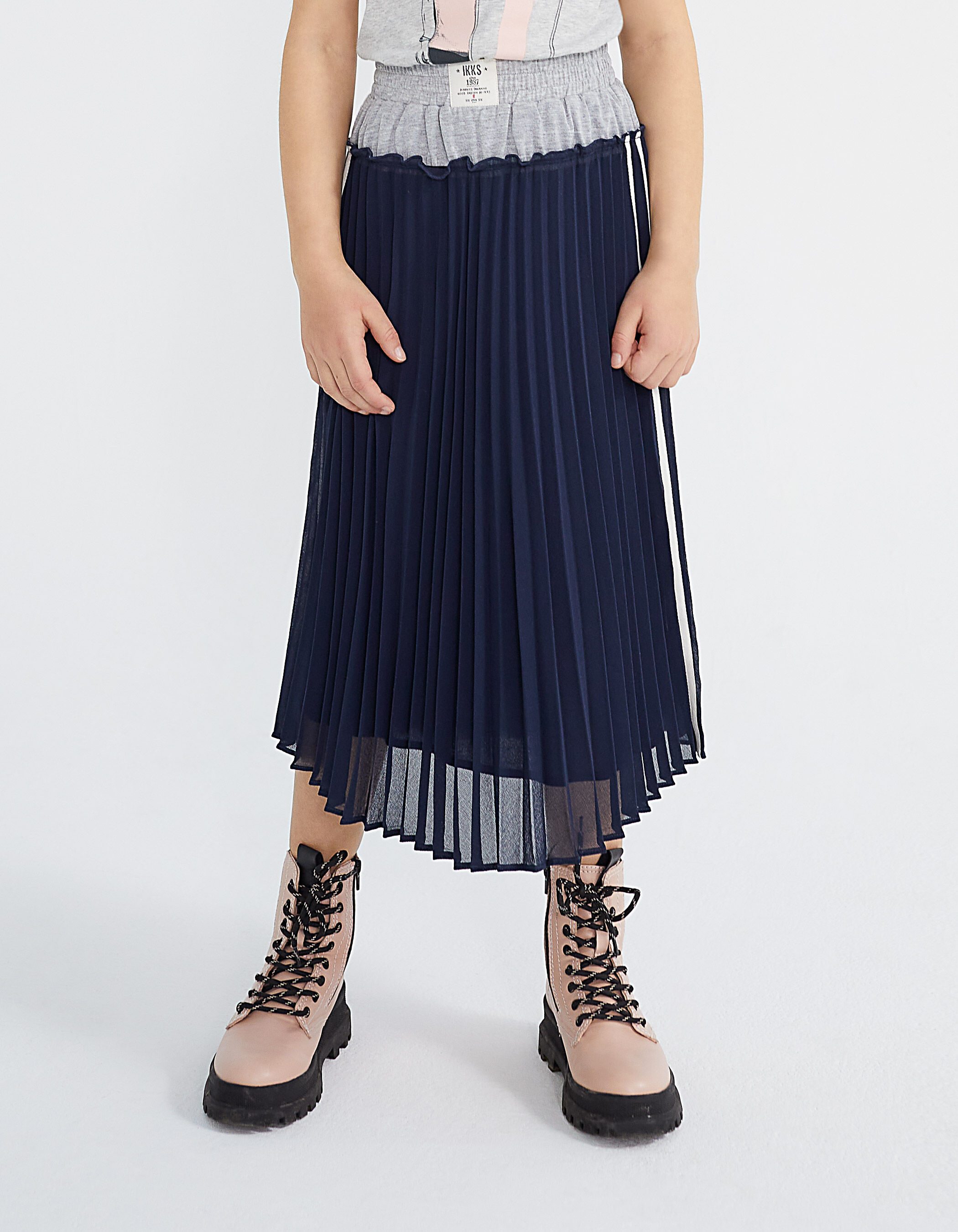 Jupe longue plissee ikks fille shop