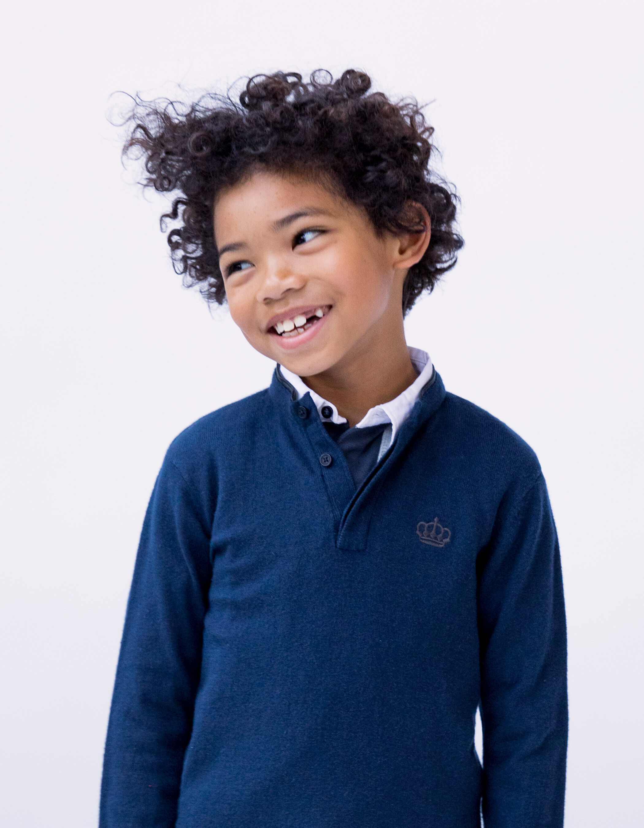 Boys online navy sweater