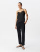 Caraco dentelle noir femme-1