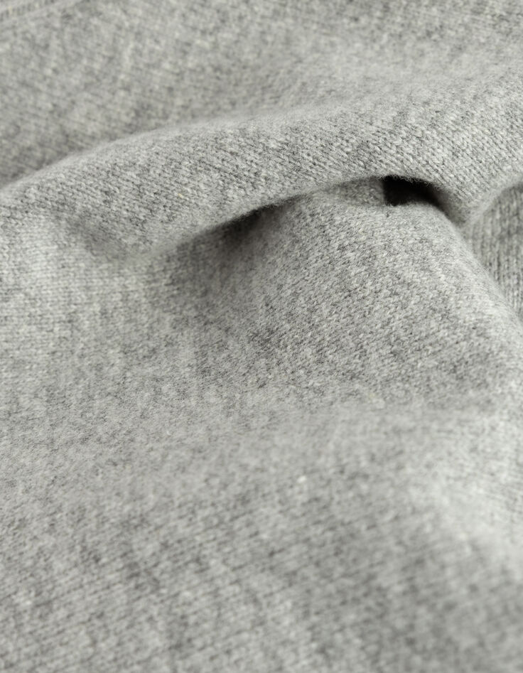 Jersey gris punto cuello chimenea hombre-7 Jersey gris punto cuello chimenea hombre-7