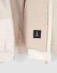 Plumas beige claro bimaterial ni&ntilde;a-5