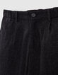 Men’s charcoal Pure Edition suit trousers-6
