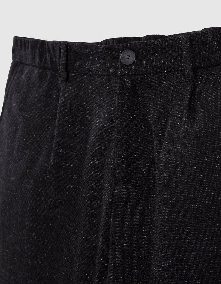 Men’s charcoal Pure Edition suit trousers-6