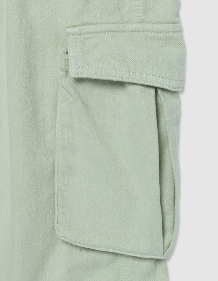 Mujer mono denim verde almendra esp&iacute;ritu de batalla-5