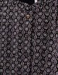 Combi longue noire imprimé rock Ecovero® bébé fille-5