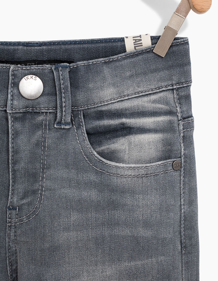 Jean regular gris clair garçon-5 Jean regular gris clair garçon-5