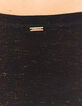 Tee-shirt manches longues noir avec épaulettes femme-5