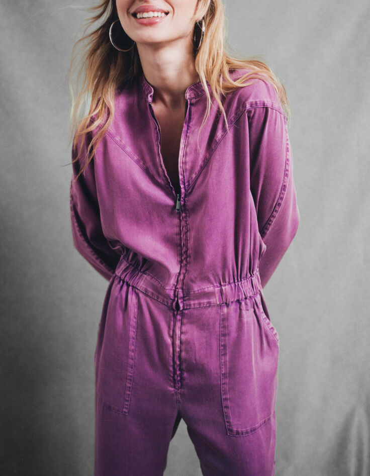 Violine jumpsuit Lyocell® acid wash Dames-8