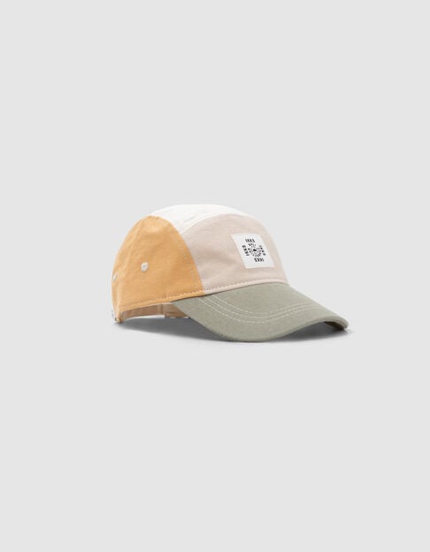 Gorra beige visera caqui niño - IKKS