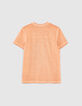 Oranje T-shirt opdruk ranger boots jongens-2