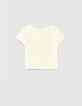 Lemon M&auml;dchen-T-Shirt mit fixer Schleife-3