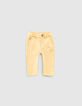 Baby boys’ wheat organic cotton knitlook jeans-1