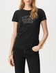 Tee-shirt manches courtes gris message-1