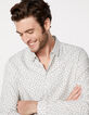 Men’s off white mini peace & love SLIM shirt-4