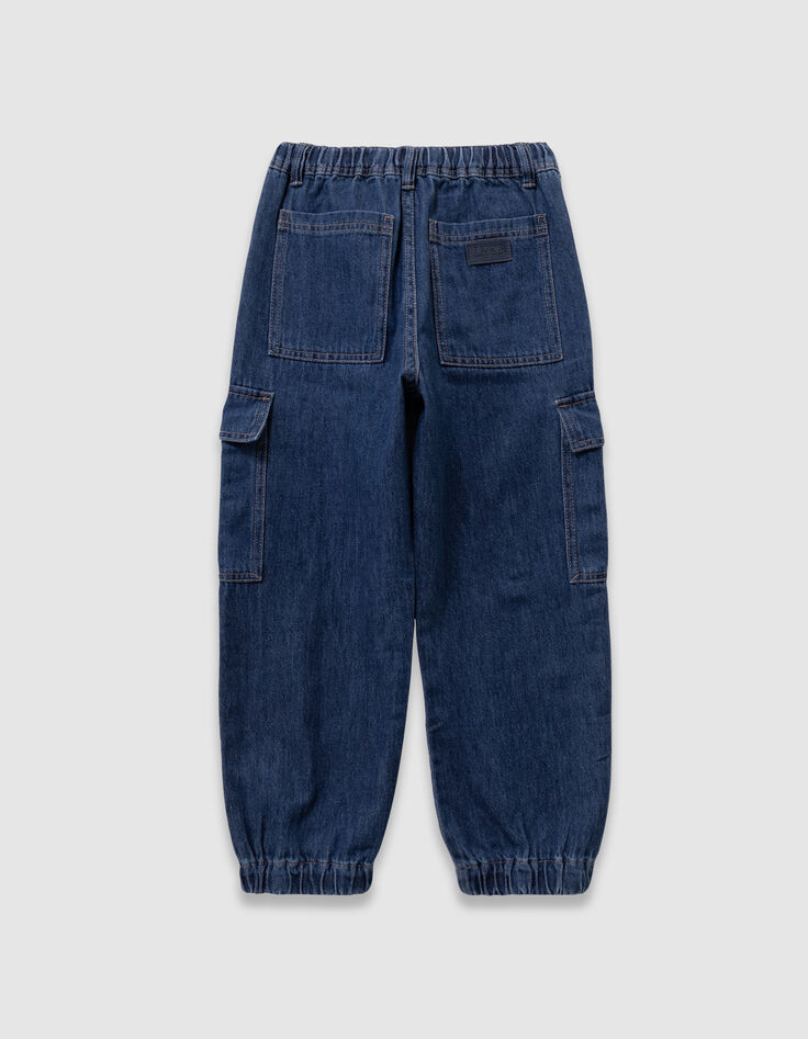 Jean jogger loose bleu esprit battle garçon-6 Jean jogger loose bleu esprit battle garçon-6
