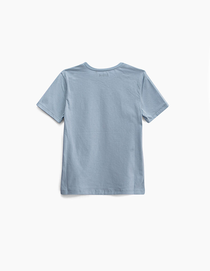 Camiseta azul celeste dibujo gato surfista niño-3 Camiseta azul celeste dibujo gato surfista niño-3