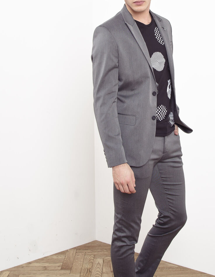 Men's grey blazer-2