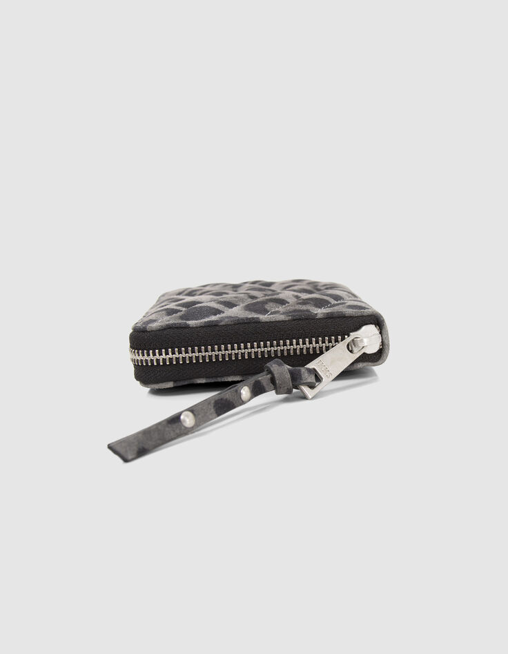 Portefeuille 1440 mini Compagnon grijs luipaard Dames-5
