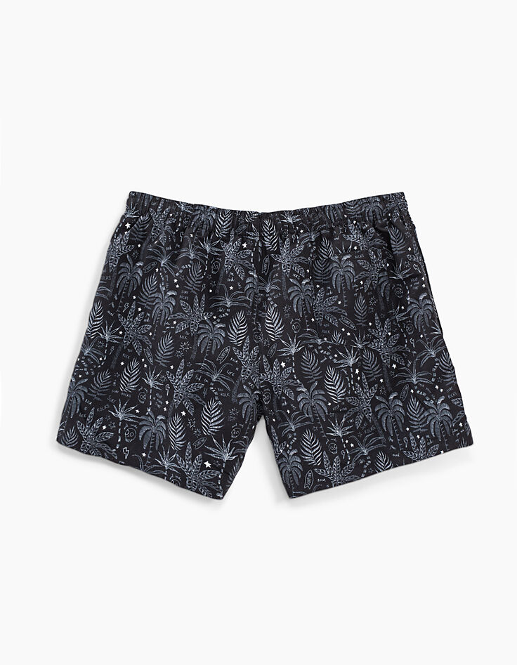 Short de bain marine imprimé palmiers rock Homme-3