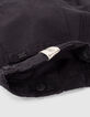 Pantalon battle noir avec zip garçon -4