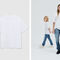 Gender Free-T-shirt blanc coton bio brodé mixte - IKKS image number 5