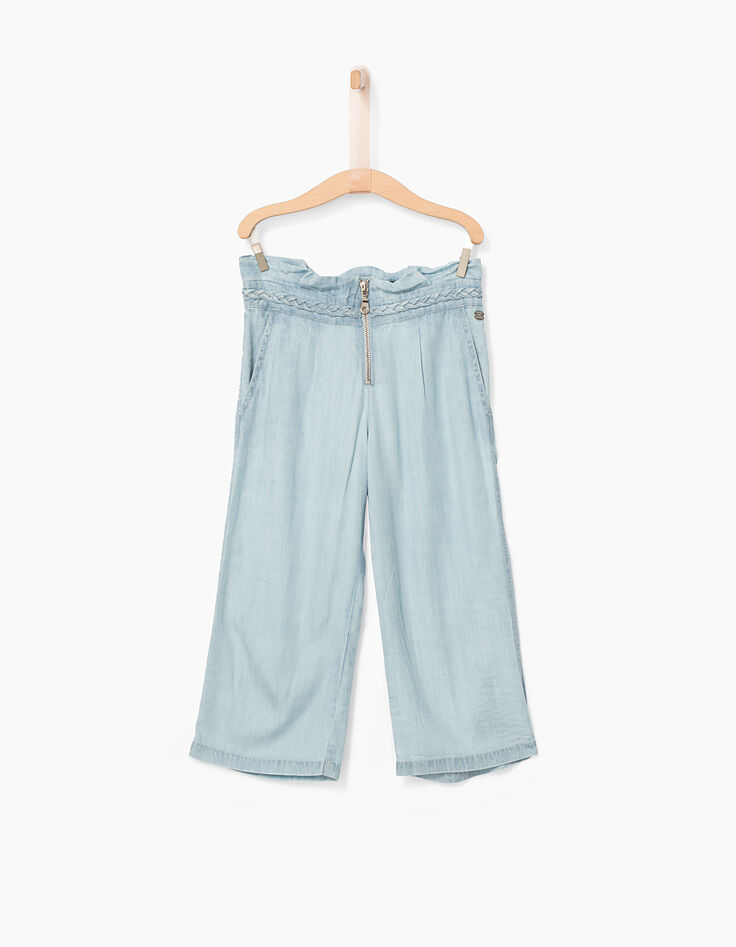 Pantalon fluide blue beach en Tencel© fille-2