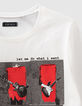 Tee-shirt blanc visuel rockers garçon-4