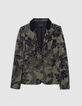 Khaki LENZING™ ECOVERO™ maxi Dschungel Anzug Jacke Damen-6