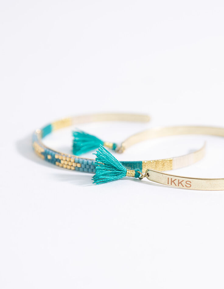 Turkoois duo armbanden -3