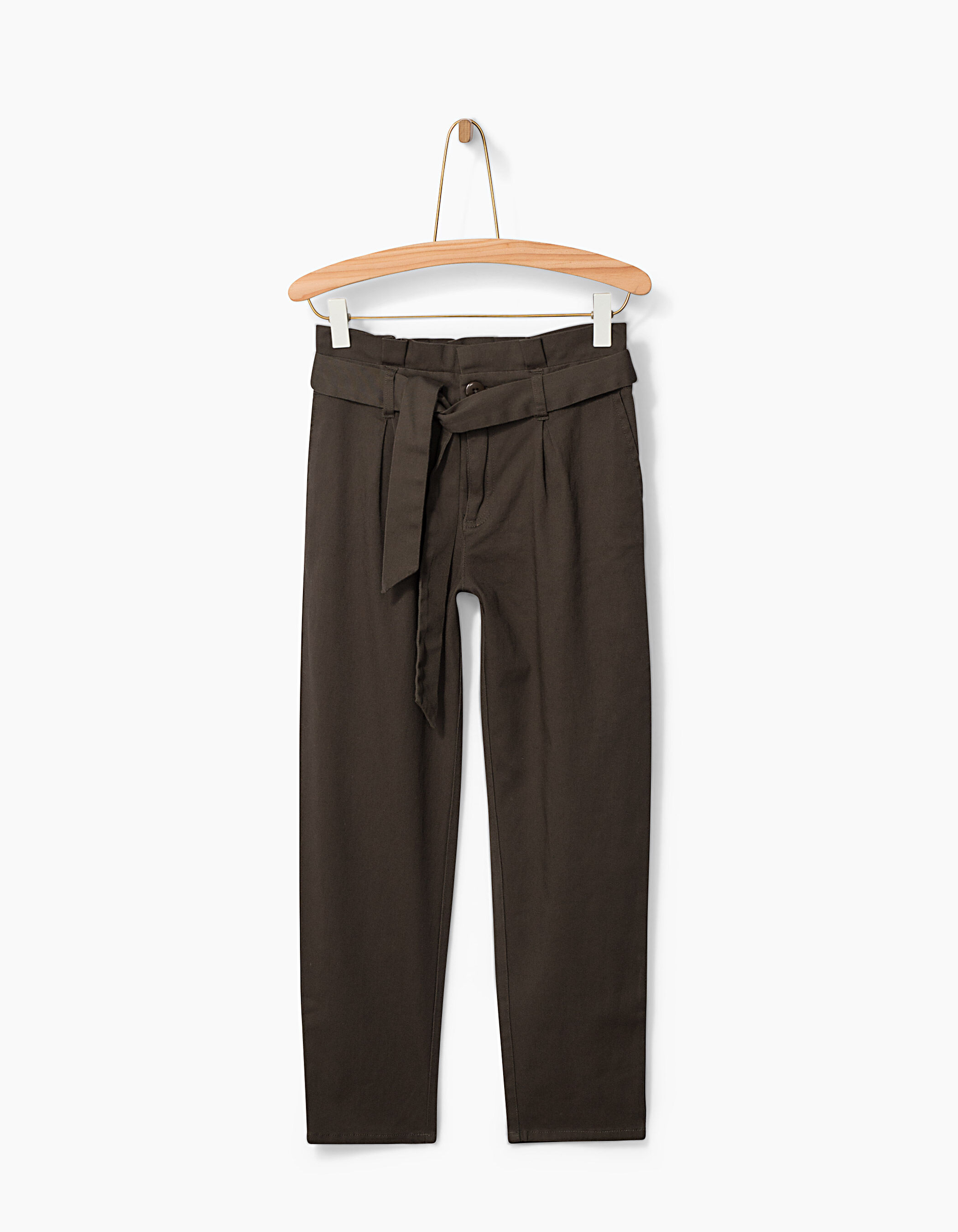 Full length paper bag trousers new arrivals