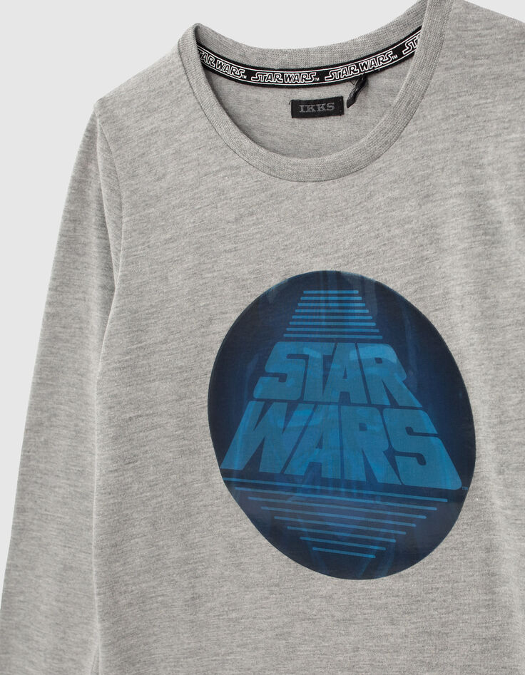 Camiseta gris gafas IKKS - STAR WARS™ niño-4