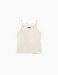 Blusa 2 en 1 cruda estampado bandana y top tirantes niña-5