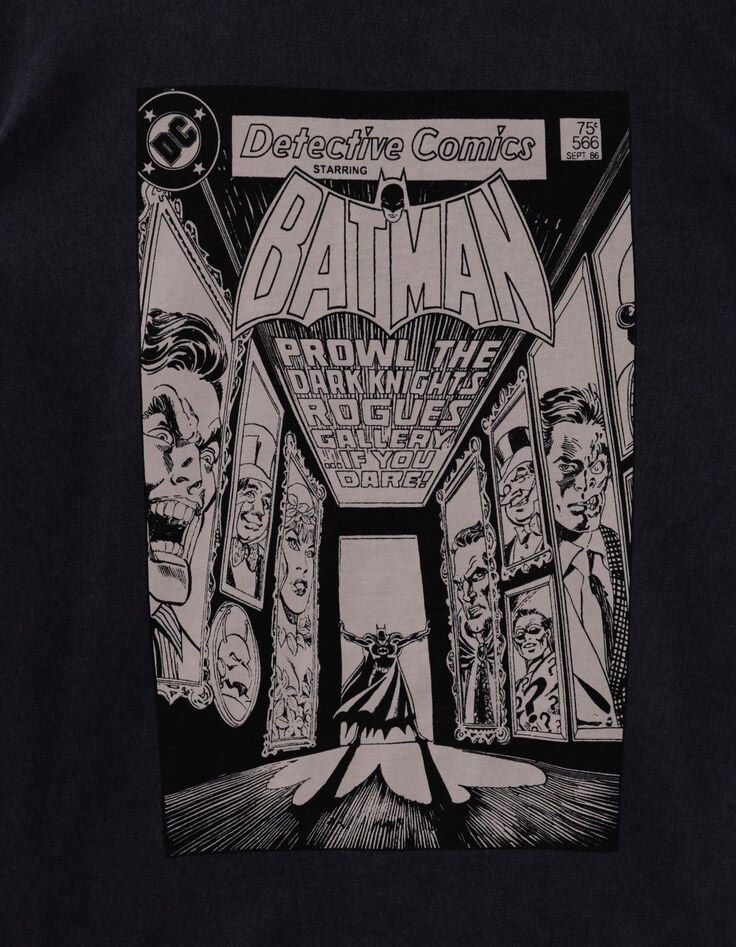 Graues Herren-T-Shirt, Comic-Motiv IKKS x BATMAN-6
