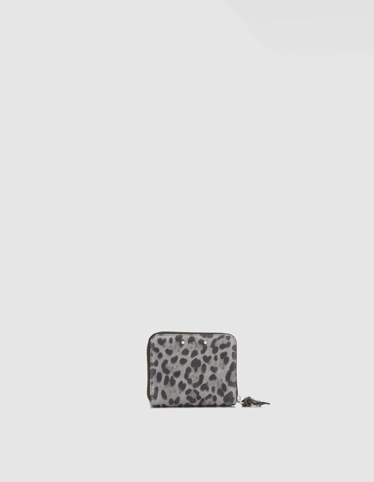 Portefeuille 1440 mini Compagnon grijs luipaard Dames-2