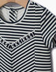 Gebroken witte matrozenjurk voor babymeisjes-2