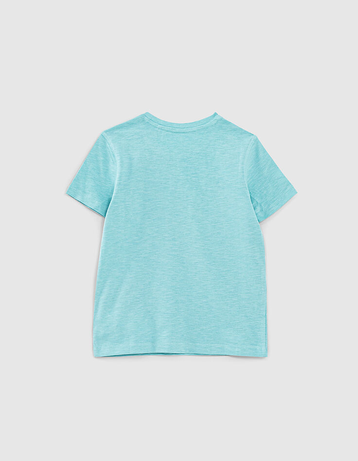 Boys' light turquoise Essentials T-shirt -2