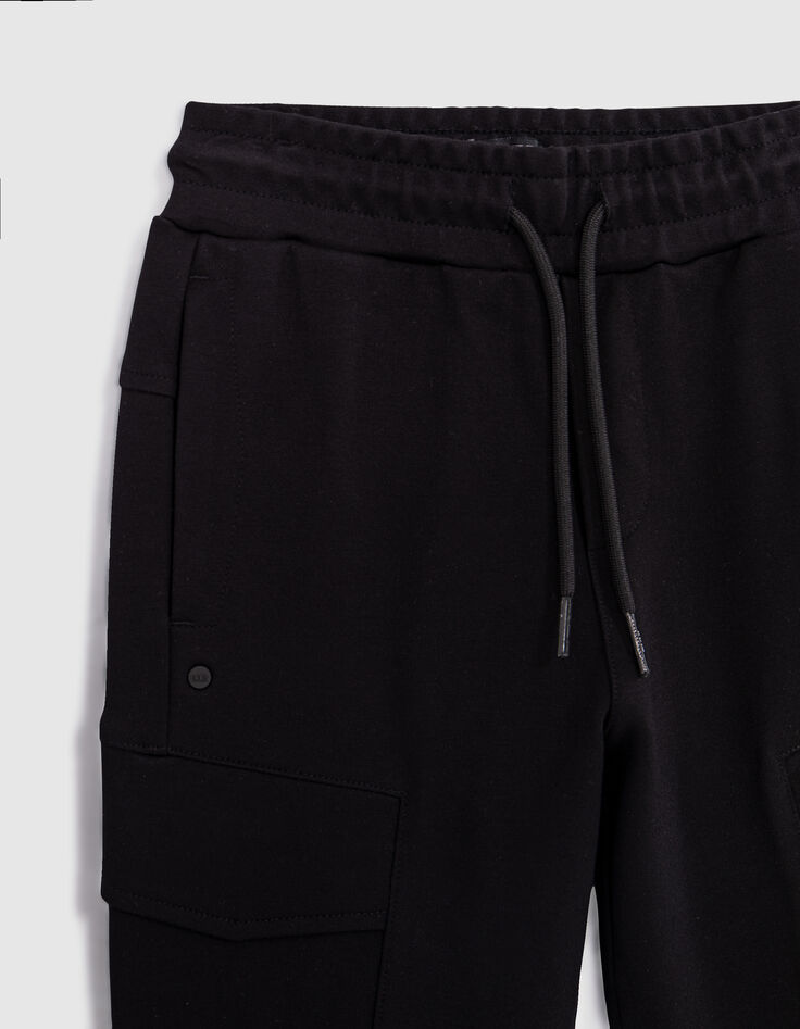 Los zwart joggingpak met strijdlust voor jongens-2 Los zwart joggingpak met strijdlust voor jongens-2
