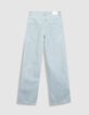 Women's Chisa blue wide-leg jeans-6