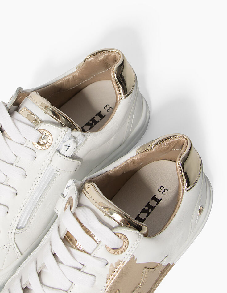 Girls' white trainers-6 Girls' white trainers-6