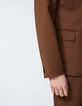 Veste de costume moka TRAVEL SUIT Homme-5