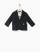 Baby boys’ black jacket-2