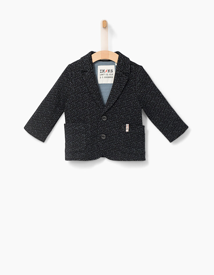 Baby boys’ black jacket-2
