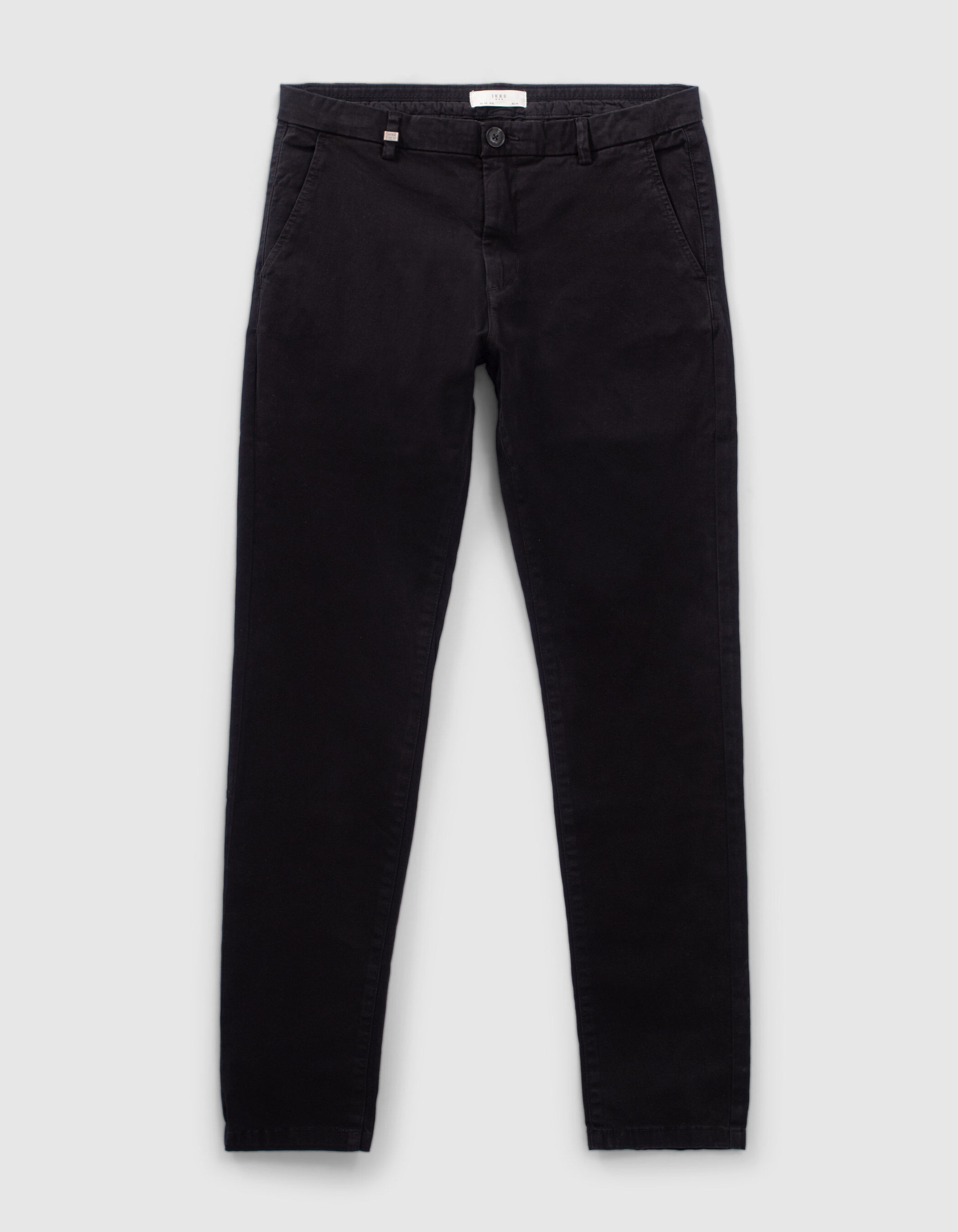Pantalon chino hot sale slim homme noir