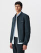 Bomber tinta nailon terciopelo hombre-7