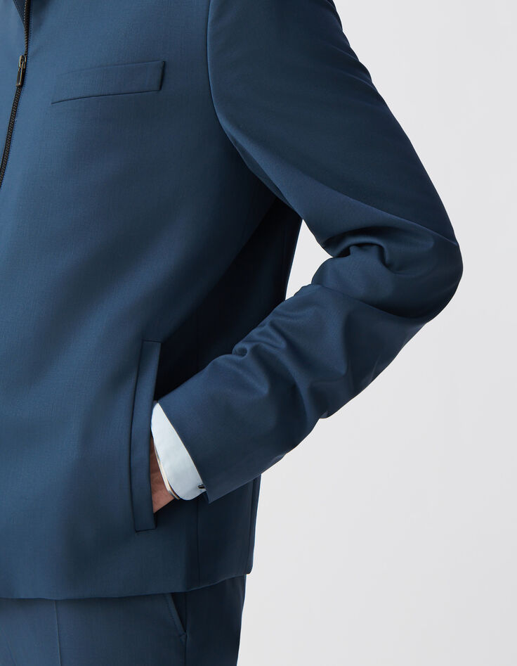 Men’s ink zip-up TRAVEL SUIT jacket-7