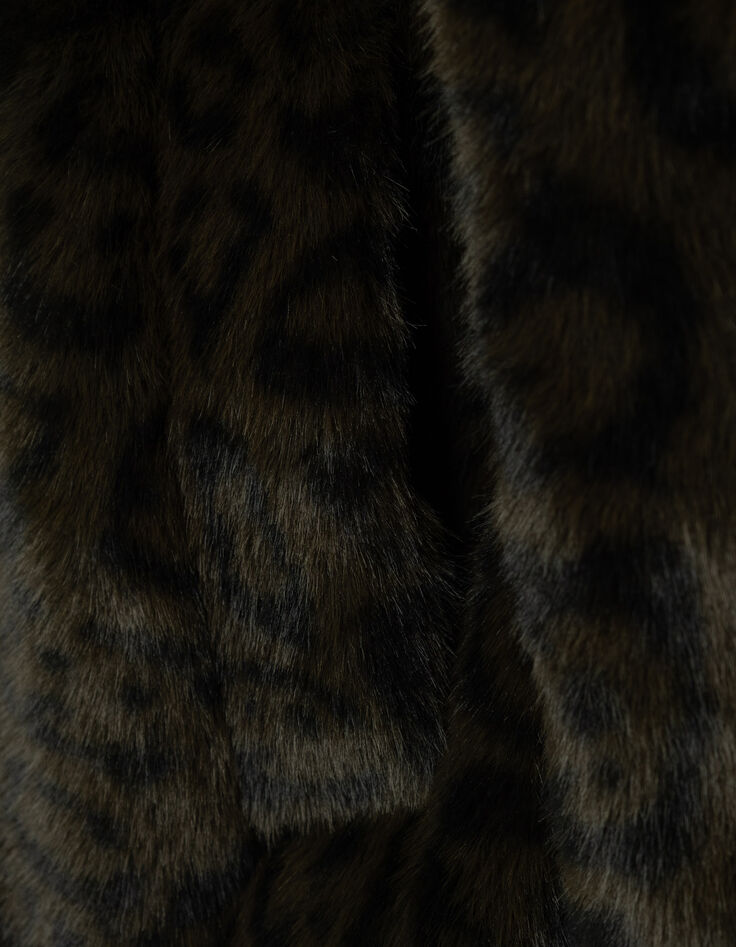 Abrigo oversize caqui leopardo mujer-8